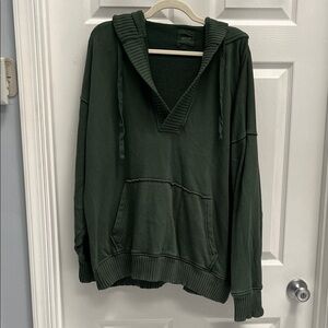 Aerie Deep Green Women's Hoodie